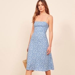 REFORMATION Peach Dress-size 0